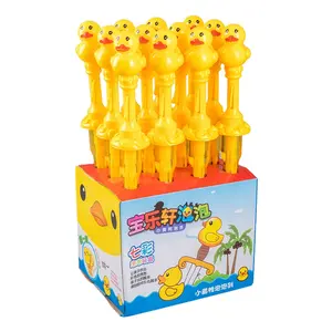 Zomer Kinderen Feest Kleurrijke Bubble Blower Stok Speelgoed, Groothandel Cartoon Plastic Lange Zeep Water Bubble Stick - Product Image 1
