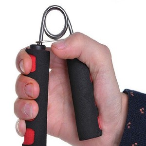 Poignée de renforcement musculaire en éponge de type A, poignée antidérapante en EVA pour exercices des doigts, équipement de fitness, couleurs rouge, bleu, vert - Product Image 4