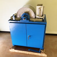 Séparateur magnétique à tambour humide de laboratoire XCRS-400*300 à faible intensité, champ magnétique réglable, machine de séparation pour essais minéraux