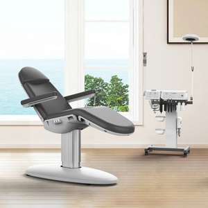 Kisen Luxury Black Remote Control Massage Therapy <b>Bed</b> <b>Table</b> Foldable Brown Recliner Electric Beauty <b>Lash</b> <b>Bed</b> - Product Image 3