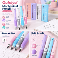 Oufeiya 7122 Little Chubby Bear Eternal Pencil, crayon ergonomique pour les débutants de la maternelle, vente en gros directe d'usine