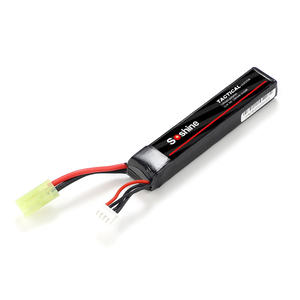 11,1 V Batterie 1100mAh 25C Hochentladungs-Lipo batterie mit Mini-Tamiya-Anschluss für taktische Version - Product Image 2