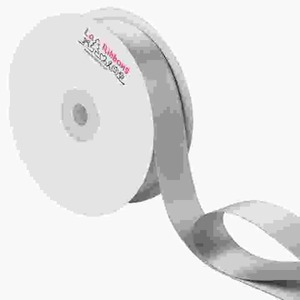 Cinta de Raso Personalizada Liz de Poliéster/Algodón Reciclado, 1-1/2 Pulgadas, Color Blanco Sólido, Impresión Brillante de una Sola Cara, para Envoltura de Regalos - Product Image 3