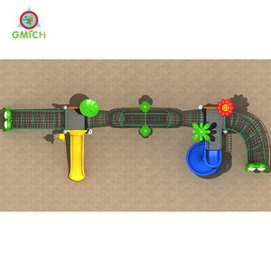 Jeu pour enfants Aire de jeux extérieure Filets d'escalade extérieurs Cadre d'escalade Équipement de <span class=keywords><strong>parc</strong></span> Aire de jeux - Product Image 3