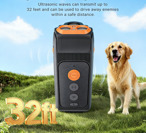 स्ट्रोब लाइट के साथ <span class=keywords><strong>2026</strong></span> नया अल्ट्रासोनिक कुत्ता रेपेलर और आउटडोर सुरक्षा और कुत्ते प्रशिक्षण के लिए तीन मोड - Product Image 2