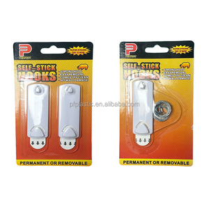 Di plastica senza danni rimovibile <span class=keywords><strong>adesivo</strong></span> cornice ganci - Product Image 3