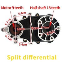 Rakitan Motor DC Brushless 48V1000W Gelombang Persegi Magnet Permanen untuk Kendaraan Roda Tiga Listrik/Elektrik