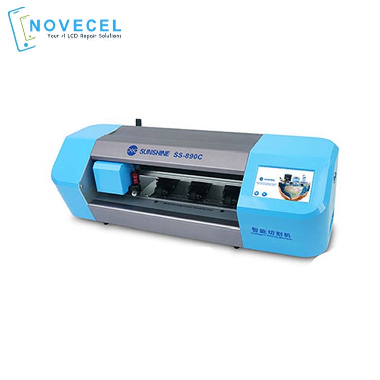Автоматическая машина для резки пленки SS- 890C Sunshine для мобильного телефона планшета передней стеклянной задней крышки Защитная пленка инструмент для резки защитной ленты