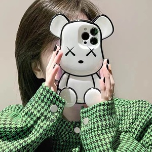 Stereotide gấu bạo lực iphone14promax vỏ điện thoại 12 chống rơi mềm 11 bộ cao cấp 13 nam và nữ - Product Image 3