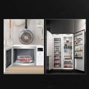 500/650/750/1000ml microwavable dùng một lần bao bì nhựa container PP hình chữ nhật đưa ra thực phẩm lưu trữ hộp - Product Image 6