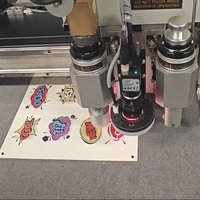 Máquina Plotter de Corte y Plegado CNC de Cama Plana DK Personalizada con Doble Cabezal para Láminas, Plásticos, Películas, Vinilos y Adhesivos