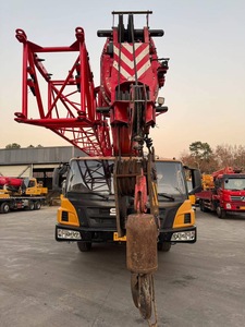 Grue à flèche télescopique d'occasion de 55 tonnes STC550C5-8, équipement de levage mobile avec moteur de boîte de vitesses et pompe - Product Image 3