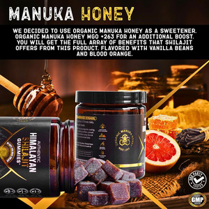 Gummies de Shilajit de l'Himalaya Authentiques – Soutien Énergétique et Vitalité – Fabricant OEM Personnalisé – Santé Masculine – Marque Privée – Gummies à Base de Plantes - Product Image 4