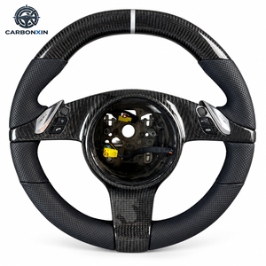 Volante para Porsche Cayenne Macan Panamera Boxster Coupe para gt4 958 92a 997 987 993 957 95b 981 911 718 992-Sin Airbag - Product Image 1