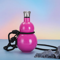 Gourde isotherme créative en acier inoxydable 304, 500 ml, écologique, portable, avec corde, pour activités sportives en extérieur – Nouveauté très demandée