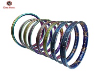 Rines de Acero Cromado para Motocicleta Tipo WM de 36 Orificios, 1.60x14, 16, 17, 18, 19, 21 Pulgadas, Coloridos, Directo de Fábrica, Alta Calidad