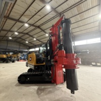 Foreuse rotative compacte de 13 m de profondeur DR-60 - Équipement de forage sur chenilles avec moteur KUBOTA/ISUZU pour l'ingénierie civile
