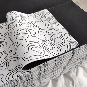 Tấm lót bàn làm việc hình chữ nhật cỡ lớn XXL cao cấp, chất lượng cao, chống trượt, lót chuột lớn, chống thấm nước, họa tiết địa hình, dùng chơi game - Product Image 4