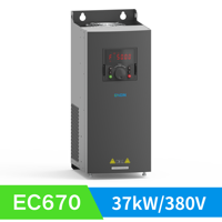 Variador de Frecuencia EC670 Trifásico 380V 37kW, Inversor de Frecuencia Variable (VFD/VSD) para Elevadores