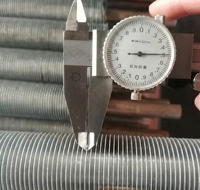 Intercambiador de Calor de Tubo Aletado de Acero al Carbono Refrigerado por Aire AESIMA, Aletas Onduladas para Refrigeración HVAC y Enfriamiento de Procesos |   Energía