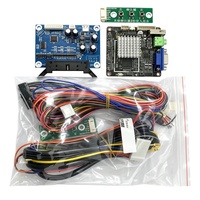Kit de jeu d'arcade de course automobile 3-en-1 à monnayeur, carte mère de simulateur de conduite, carte de commande de volant, pièces de machine DIY