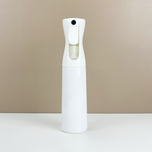 High-pressure Continuous Spray <b>Bottle</b> 200ml 300ml 500ml Green Silk Screen Customized Logo Ultra-fine Mist Plastic <b>Bottle</b> - Product Image 5