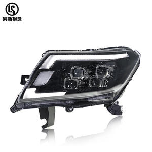 ชุดไฟหน้า LED สำหรับรถยนต์ Nissan NAVARA ดัดแปลงไฟหน้า NP300ไฟต่ำ14-22สำหรับ Nissan NAVARA สีเหลือง - Product Image 5