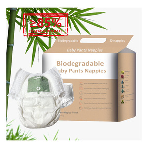Muestra Gratuita OEM, Pañales Desechables Biodegradables para Piel Sensible, Pañales Suaves para Bebé, Venta al por Mayor, Pañales Transpirables OEM - Product Image 1