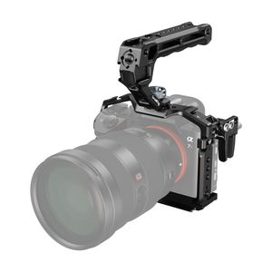 ชุดอุปกรณ์กล้องแบบเต็มตัว SmallRig 4198 สำหรับ <span class=keywords><strong>Sony</strong></span> <span class=keywords><strong>A7</strong></span> <span class=keywords><strong>III</strong></span> A7R <span class=keywords><strong>III</strong></span> พร้อมด้ามจับแบบ ARRI ตัวหนีบ HDMI สำหรับการถ่ายทำภาพยนตร์ - Product Image 2