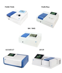 Système optique Aoda Spectrophotomètre UV visible à double faisceau Spectromètre d'absorption atomique - Product Image 6