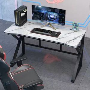 Chất lượng cao bán tùy chỉnh máy tính lớn Racing RGB ánh sáng Gamer bảng và ghế Set cho văn phòng chơi game Bàn với LED - Product Image 5