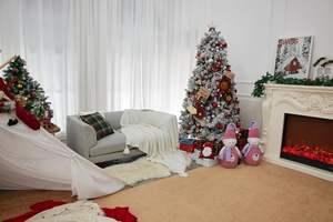 Ensemble de boules de Noël Père Noël 2026 pour fête à domicile, boules de Noël colorées 4 cm 6 cm 8 cm, décorations suspendues pour arbre - Product Image 4