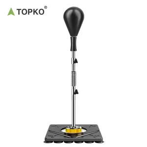 TOPKO Wholesale Hot Selling Trainer Exercise Standing Adjustable Height Punching Bag Boxing Speed Ball