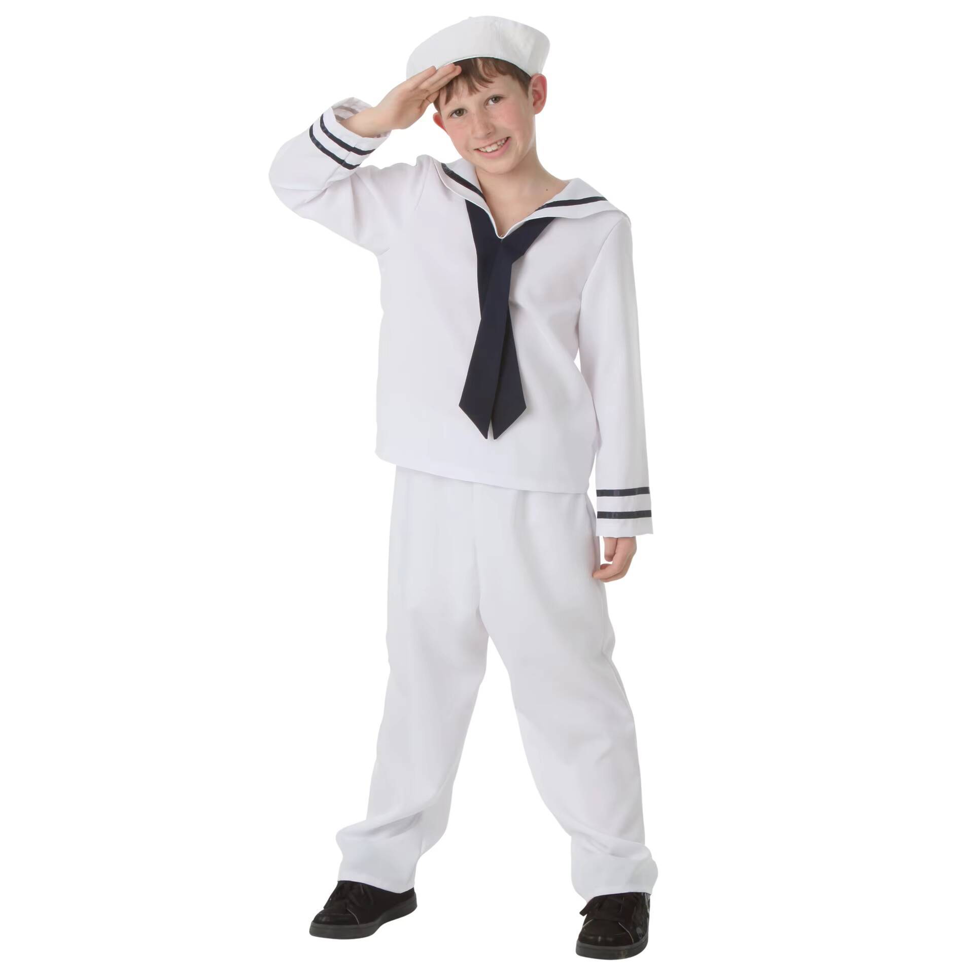 Blanc avec accent bleu marine (33acfc)