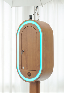 Cabina de Fotos Retro con Acabado de Madera, de Última Tendencia, en Oferta, Cabina de Fotos DSLR Independiente con Estuche de Transporte - Product Image 3