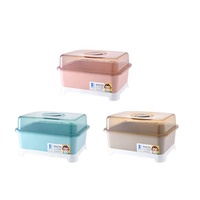 Nouvelle conception de boîte de rangement pour vaisselle et égouttoir à vaisselle de cuisine