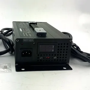 热销高品质 60V 12A 金属自动电池充电器用于电动叉车/电动清洗机