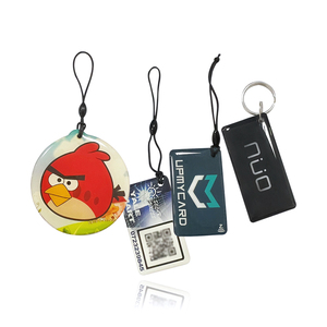 Porte-clés époxy intelligent Carte RFID Porte-clés Communication NFC 13.56MHz NFC Porte-clés - Product Image 1
