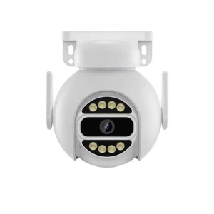 Tuya 6mp Ptz Cámara Audio bidireccional Tarjeta SD Cctv Exterior Impermeable Ip Red Sistema de cámaras de seguridad Cámaras con alerta de sirena - Product Image 1