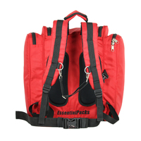 Sac à dos tactique médical d'urgence en gros, trousse de premiers secours, résistant à l'eau, en polyester, avec fermeture éclair et fermoir, physiologique