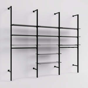 Kệ trưng bày siêu thị Kệ nhiều lớp lưu trữ đồ ăn vặt đảo kainice hạng nặng Gondola hiện đại Kệ sắt bằng gỗ - Product Image 4