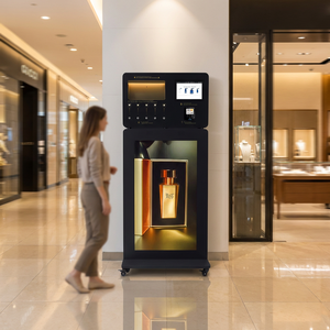 Luxury Metal Freestanding Perfume Vending <strong>Machine</strong> 43-Inch Touchscreen Multiple Payment Options ADA Compliant POS Integration - Product Image 6