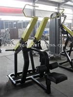 Equipo de gimnasio con placa cargada Máquina de fitness de fila baja