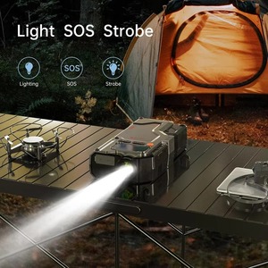 Avviatore d'<span class=keywords><strong>Emergenza</strong></span> per Auto 12V con Batteria da 8000mAh, Torcia LED, Pompa d'Aria e Ricarica USB-C per Moto, Camion e Uso Esterno - Product Image 4