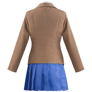 Disfraz de Cosplay de Monika del Anime Doki Doki Literature Club, Uniforme Escolar para Mujer, Disfraz de Fantasía - Product Image 3