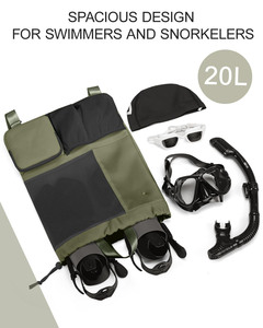 Muestra Gratuita de Bolsa de Aletas de Buceo Plegable y Impermeable Kubo Personalizada, Bolsa para Aletas de Buceo y Natación - Product Image 6