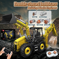 Mould King 17036 MOC City Bulldozer Excavator, Modelo de Construcción de Doble Función para Adultos, Regalos, Juego de Bloques de Construcción