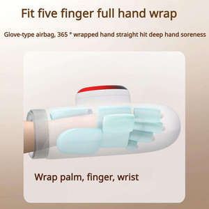 Massaggiatore Elettrico Wireless per Mani con Riscaldamento e Compressione d'Aria, Guanti per Artrite, Utilizzabile su Entrambe le Mani - Product Image 4
