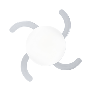 Ventilateur de plafond invisible JK Breeze 42 pouces, pales rétractables, lumière LED 30W, moteur DC silencieux, <span class=keywords><strong>3</strong></span> couleurs réglables avec télécommande, ETL CE CB - Product Image 2