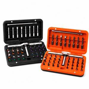 S2 High Hardness 42 In 1 Ratchet <b>Screwdriver</b> <b>Set</b> With Magnetic Bits For Household Repair And Diy Projects - Product Image 5